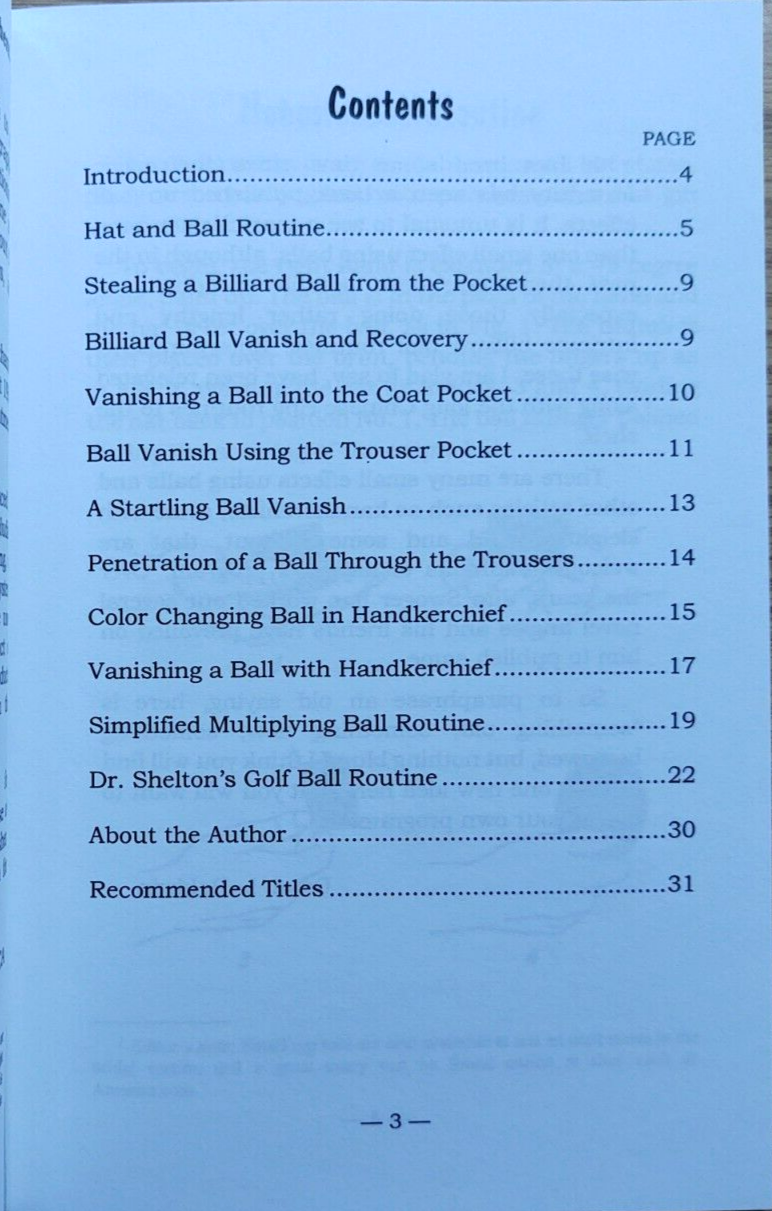Enchanted Ball Manipulation by James Swoger