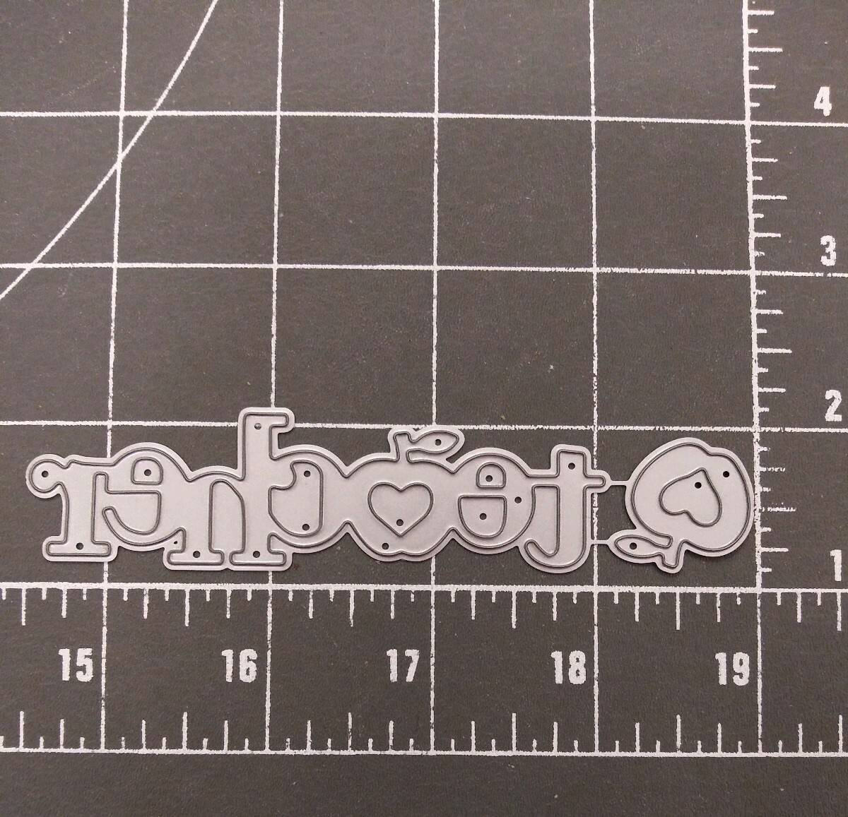 Universal Die Cut Tool Thin Metal Emboss School Teacher Appreciation Apple Bus