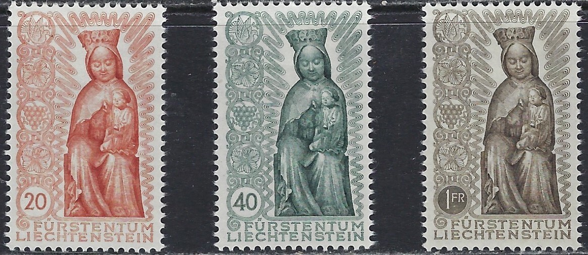 Liechtenstein - Very Nice #284-286 Mint  cv $18.50 ...........43R........C-811-x