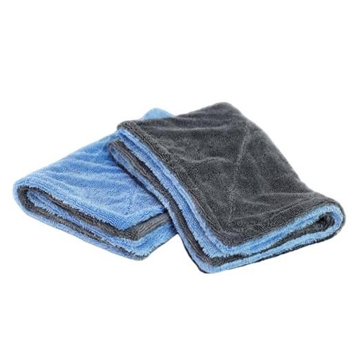 2 Pack Car Drying Towel, Premium Microfiber Towels for Cars, 1000GSM, Blue
