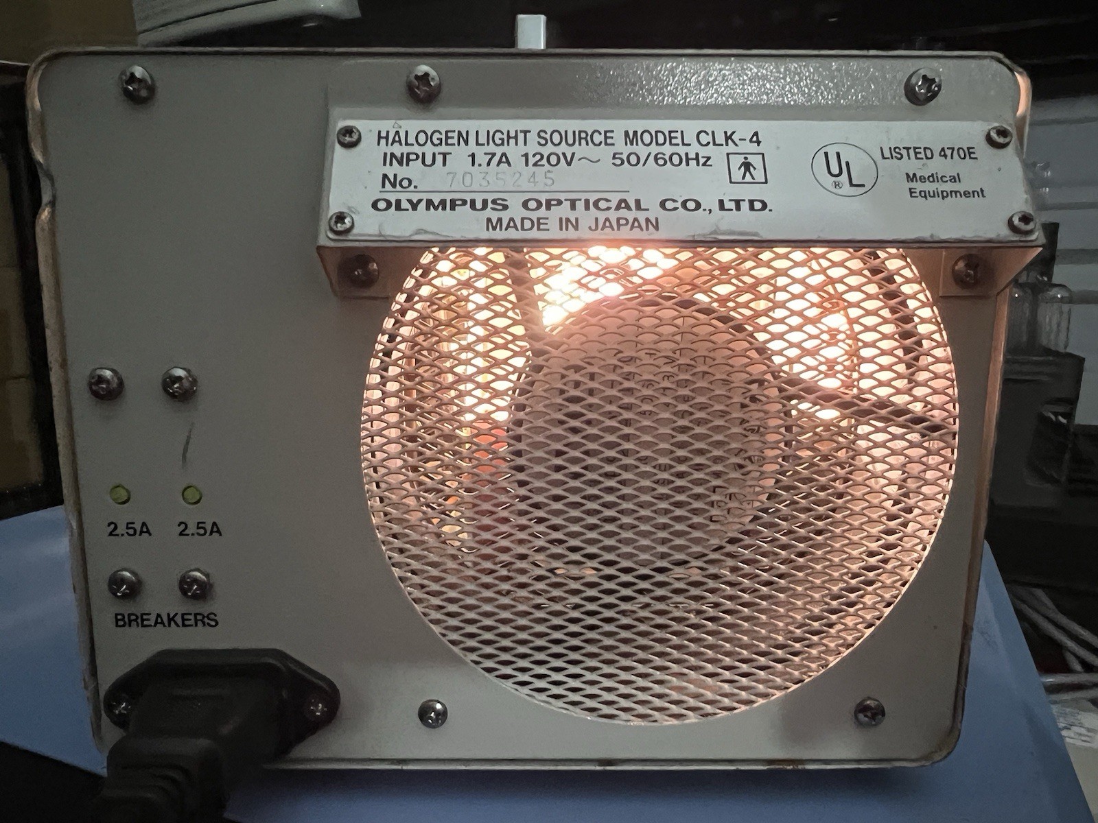 Olympus CLK-4 Halogen Light Source