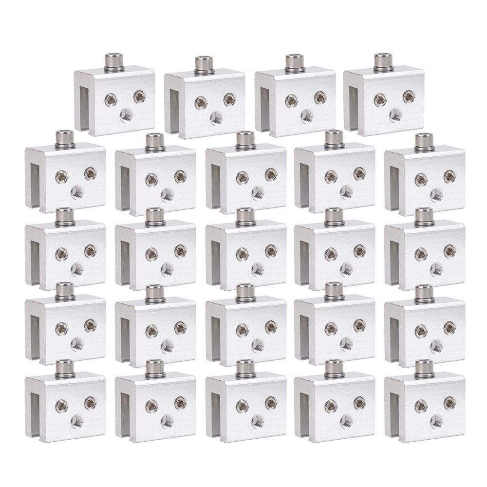 24PCS Standing Seam Roof Clamps Metal Roof Standing Racking Solar Panel Bracket