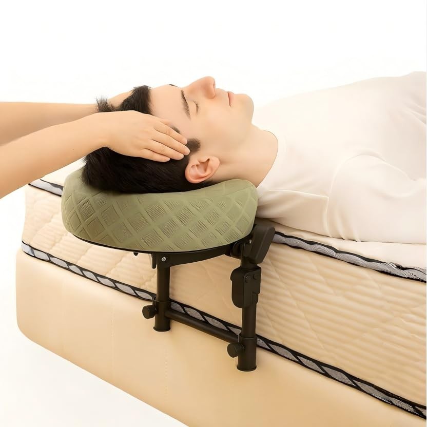 Massage Headrest for Bed Adjustable Face Cradle Portable