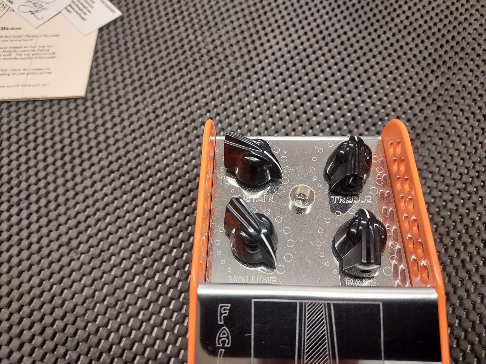 Thorpy Fallout Cloud Fuzz Pedal Stompbox Effect Thorpyfx Handmade In The UK