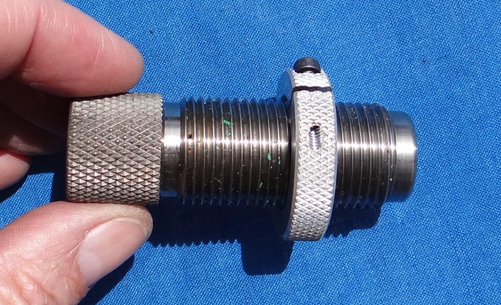 Un-Used RCBS 357 Maximum Max Reloading Die Set Steel Sizer Seat & Bell Dies