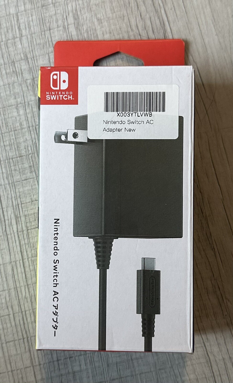 NINTENDO SWITCH AC ADAPTER NEW