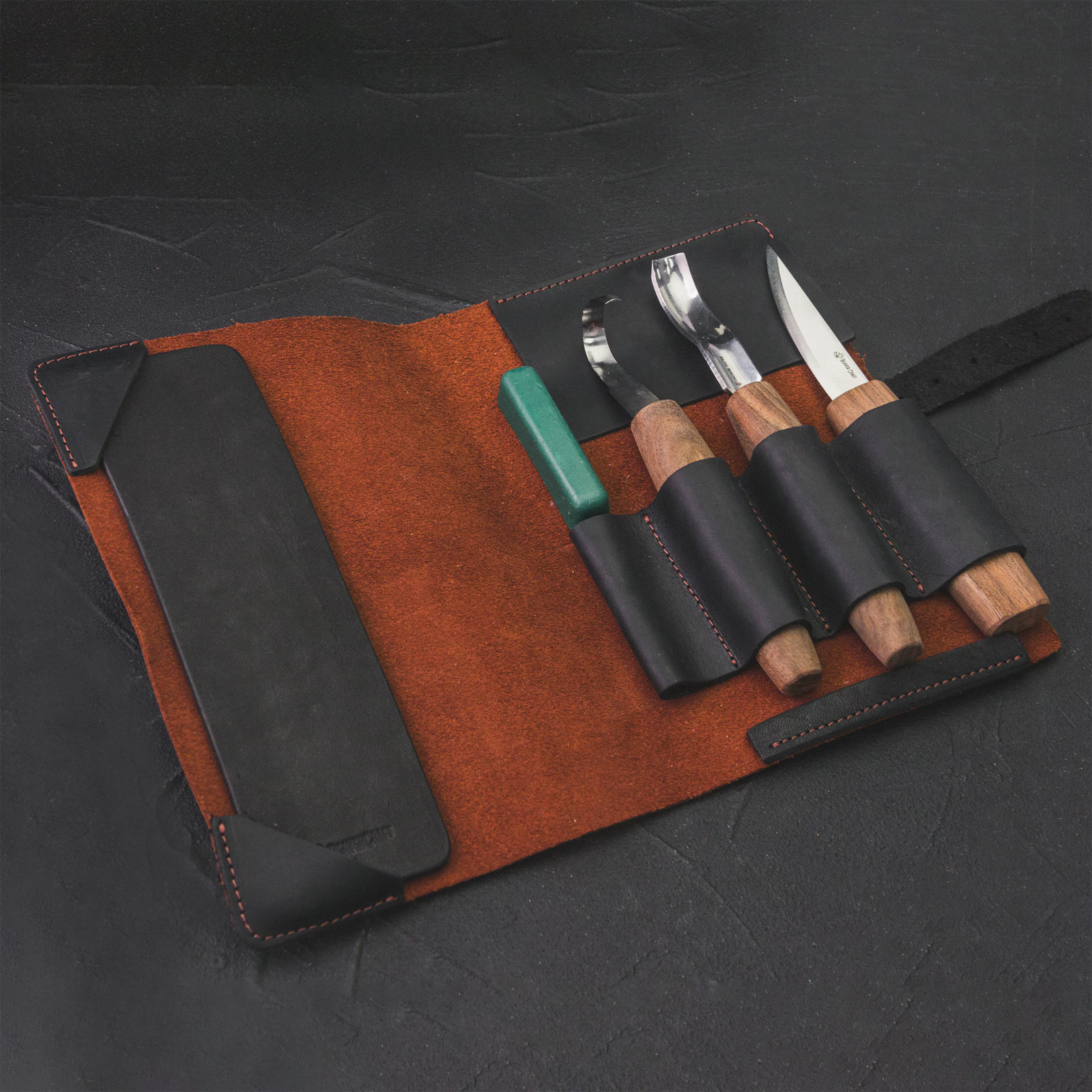 Premium Spoon Carving Set With Walnut Handles BeaverCraft S14X