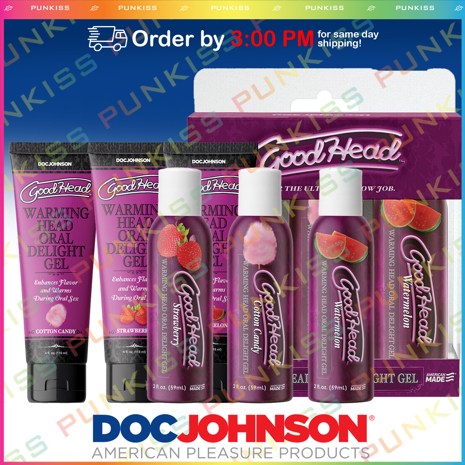 GoodHead Warming Head Oral Sex Arousal Gel💋Flavored & Edible Personal Lubricant