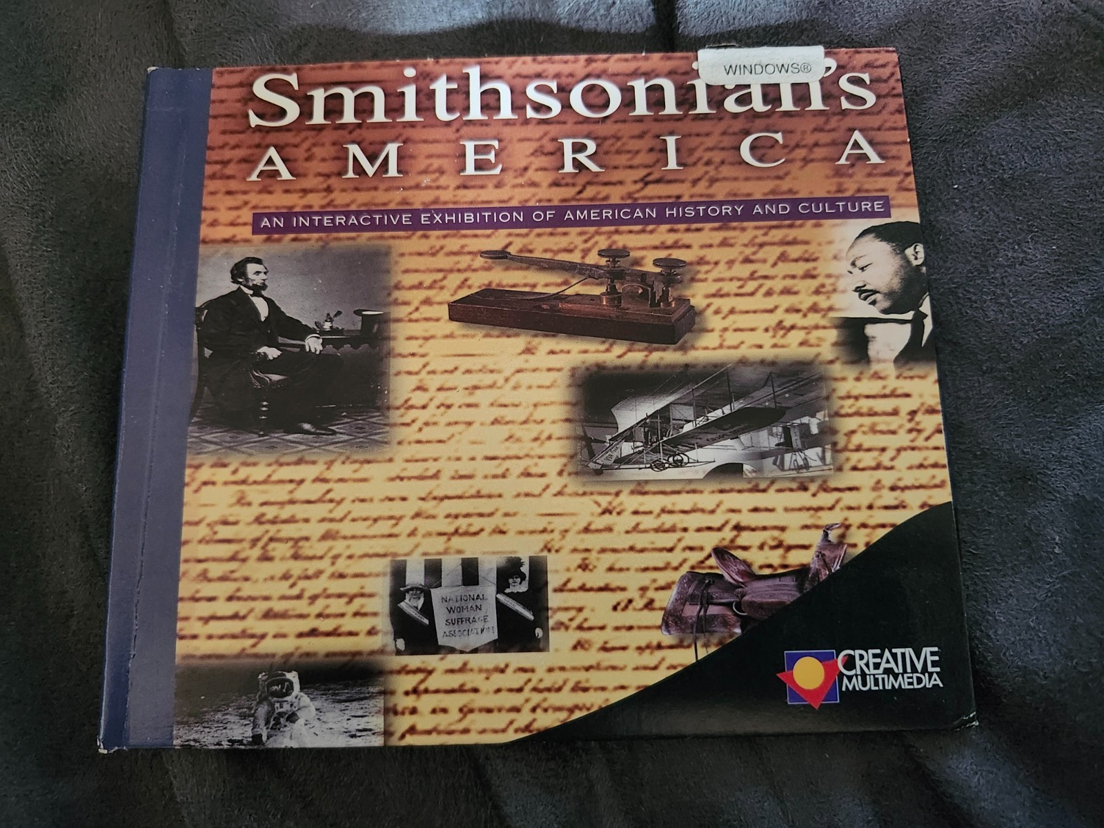 Smithsonian's America Interactive Exhibition Of American History Culture CD ROM