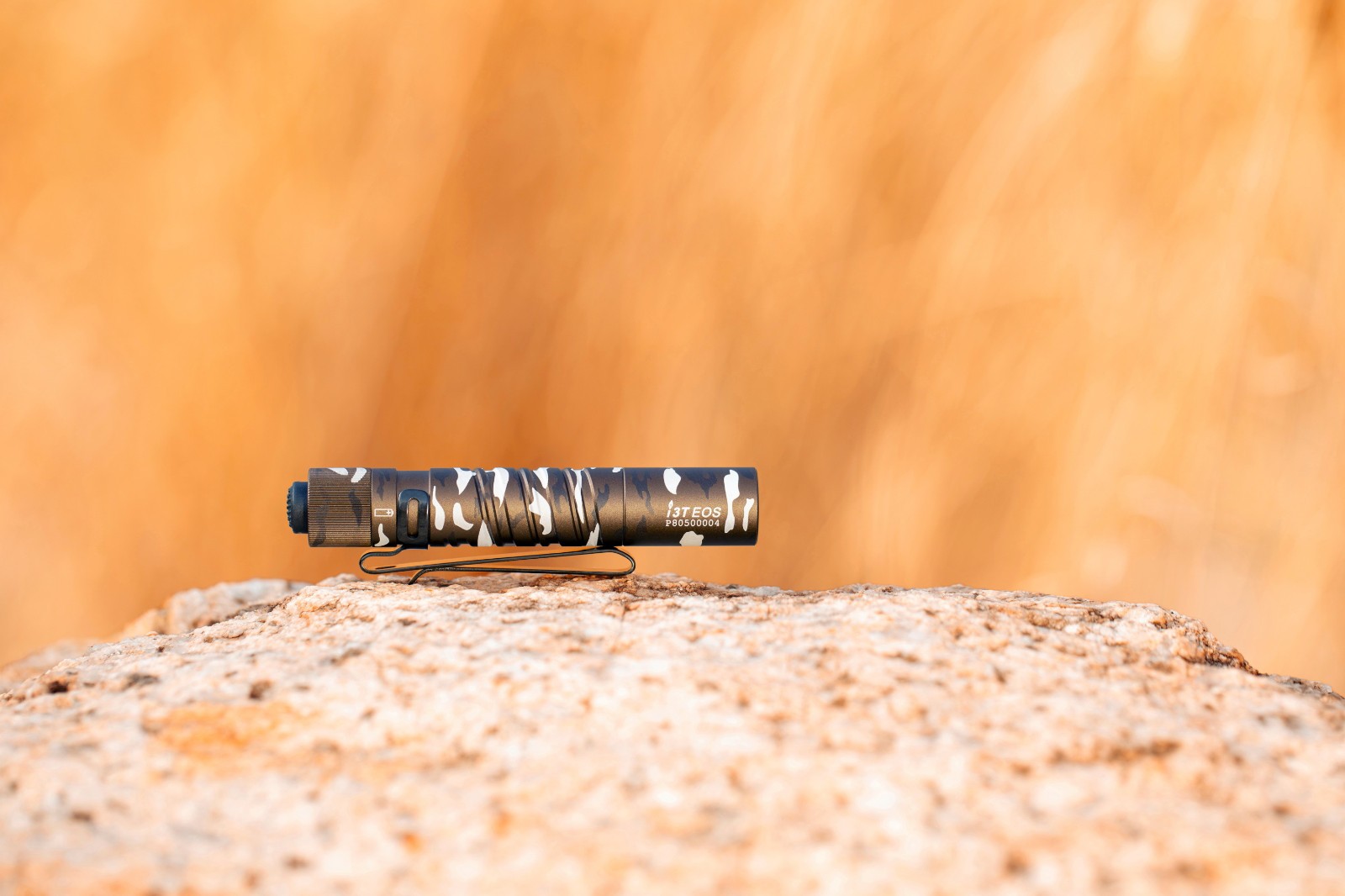 Olight I3T EOS Shadow Dune 180 Lumens Slim Tail Switch Flashlight, Include 1 AAA