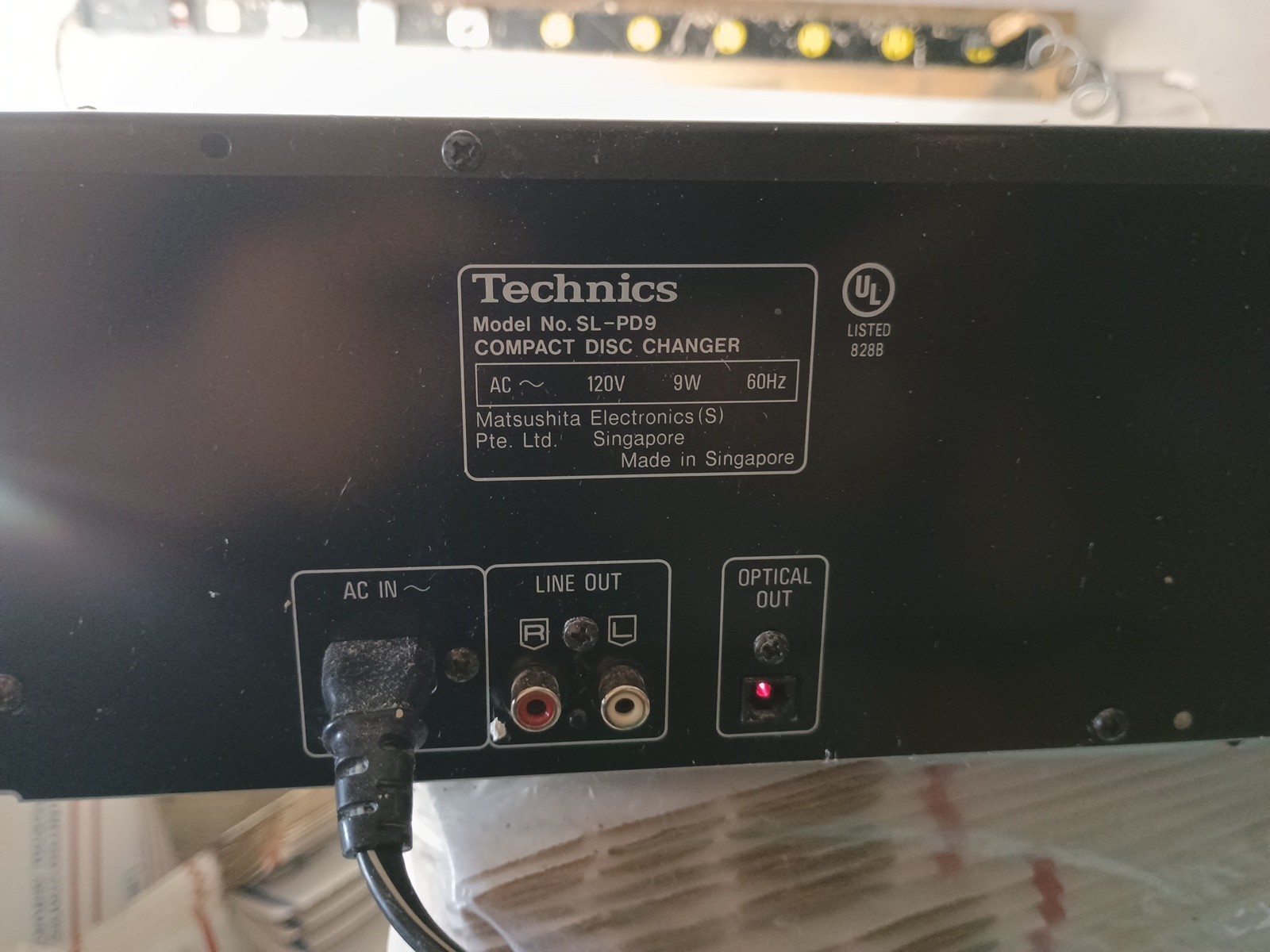 Technics SL-PD9 CD Changer
