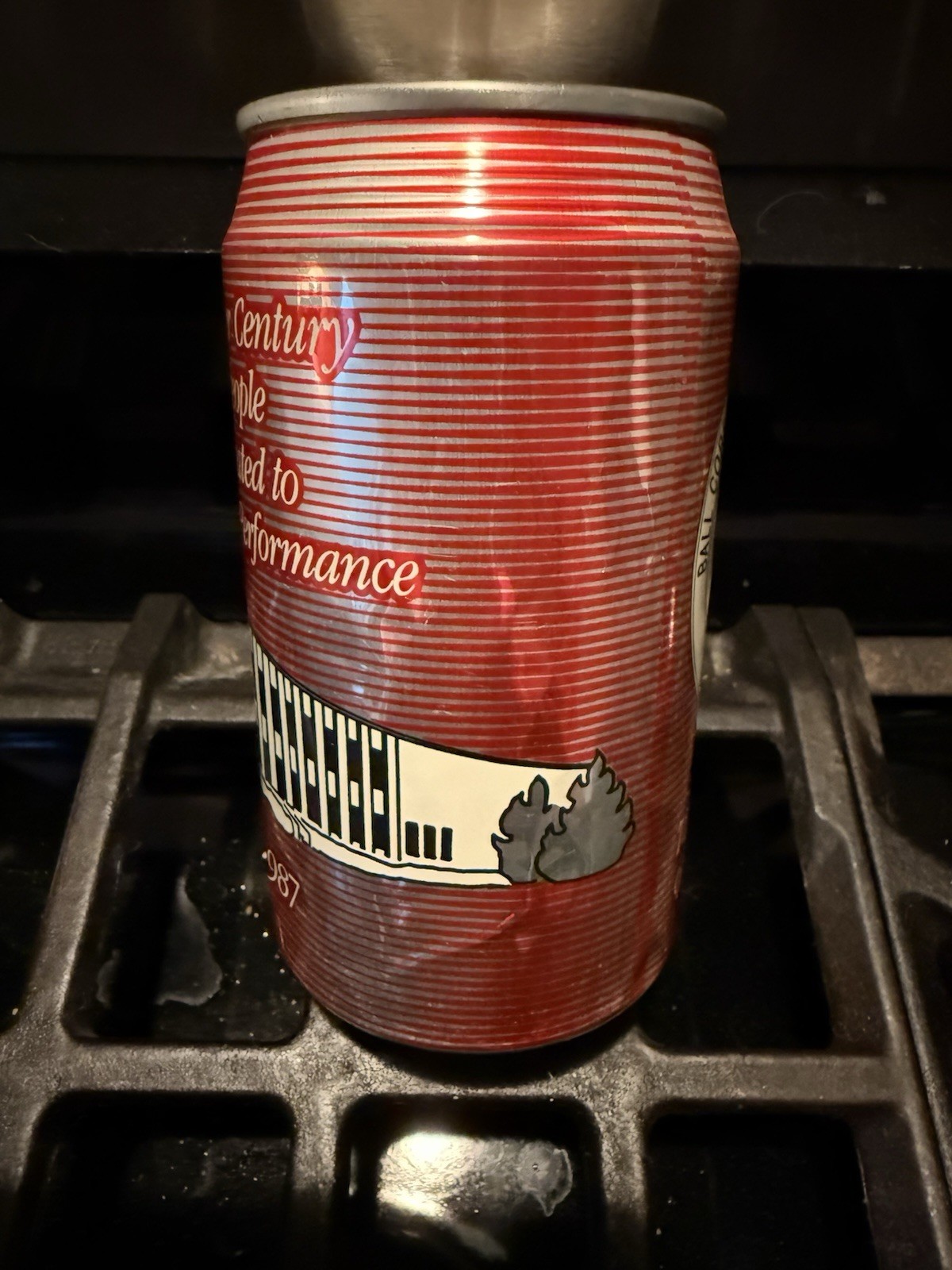 BALL CONTAINER 1987 Soda 🥤 Can Bank 🏦 All-ALUMINUM