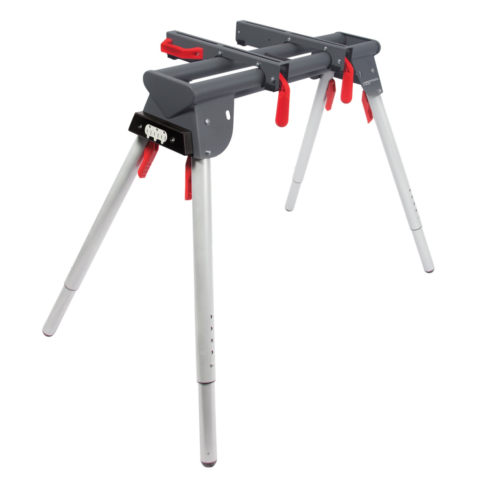 Protocol Equipment Chop Miter Saw Stand Workstation for Workshop Jobsite WS-031