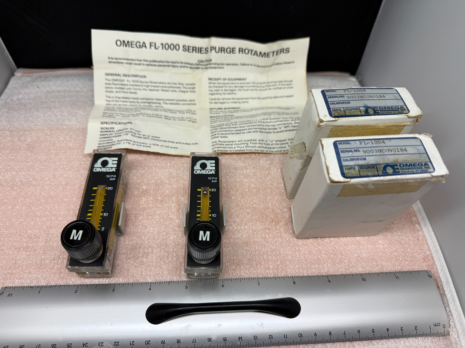 OMEGA FL-1004 NSMP, Quantity of 1, 2 to Sell, Fast Tracked Shipping
