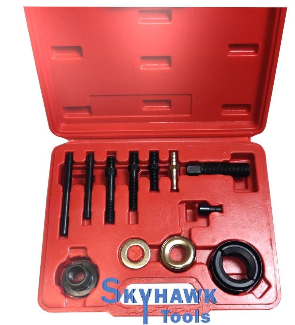 Auto Car Truck Power Steering Remover Puller & Installer Pulley Alternator Kit