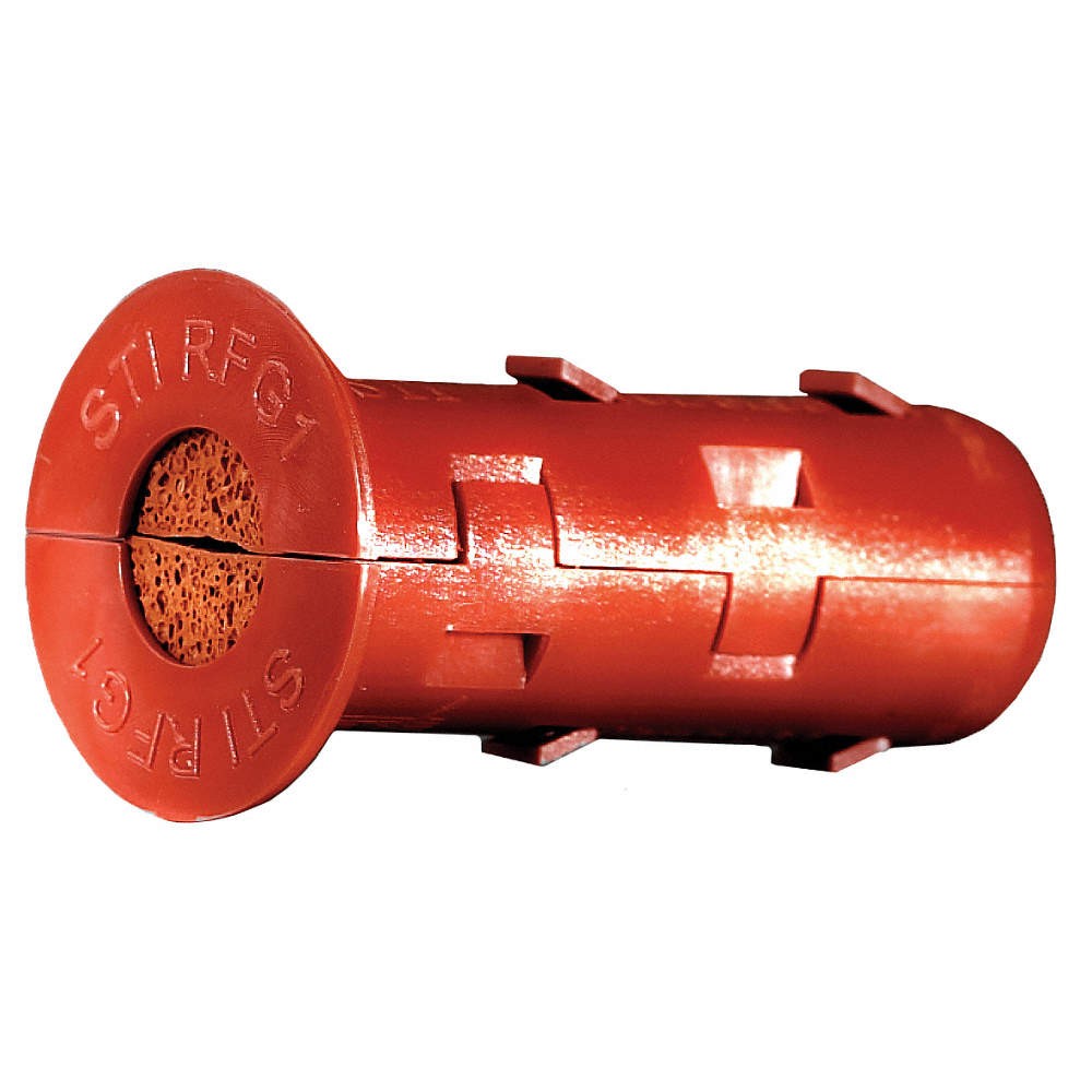 STI RFG2 Firestop Grommet,Red,Round,PK10 13P641