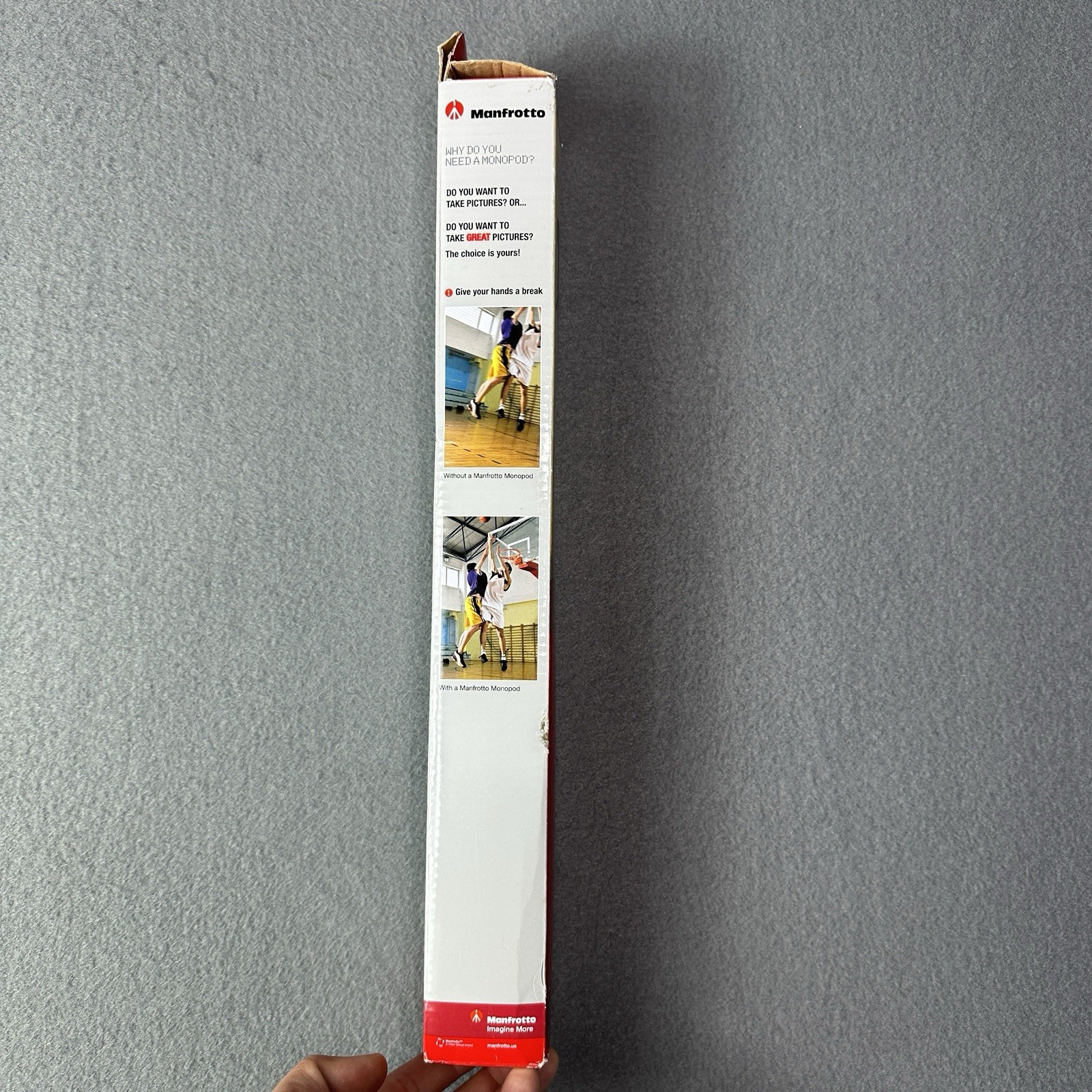 Manfrotto MMC3-01M Compact 5-Section Aluminum Camera Monopod Lightweight