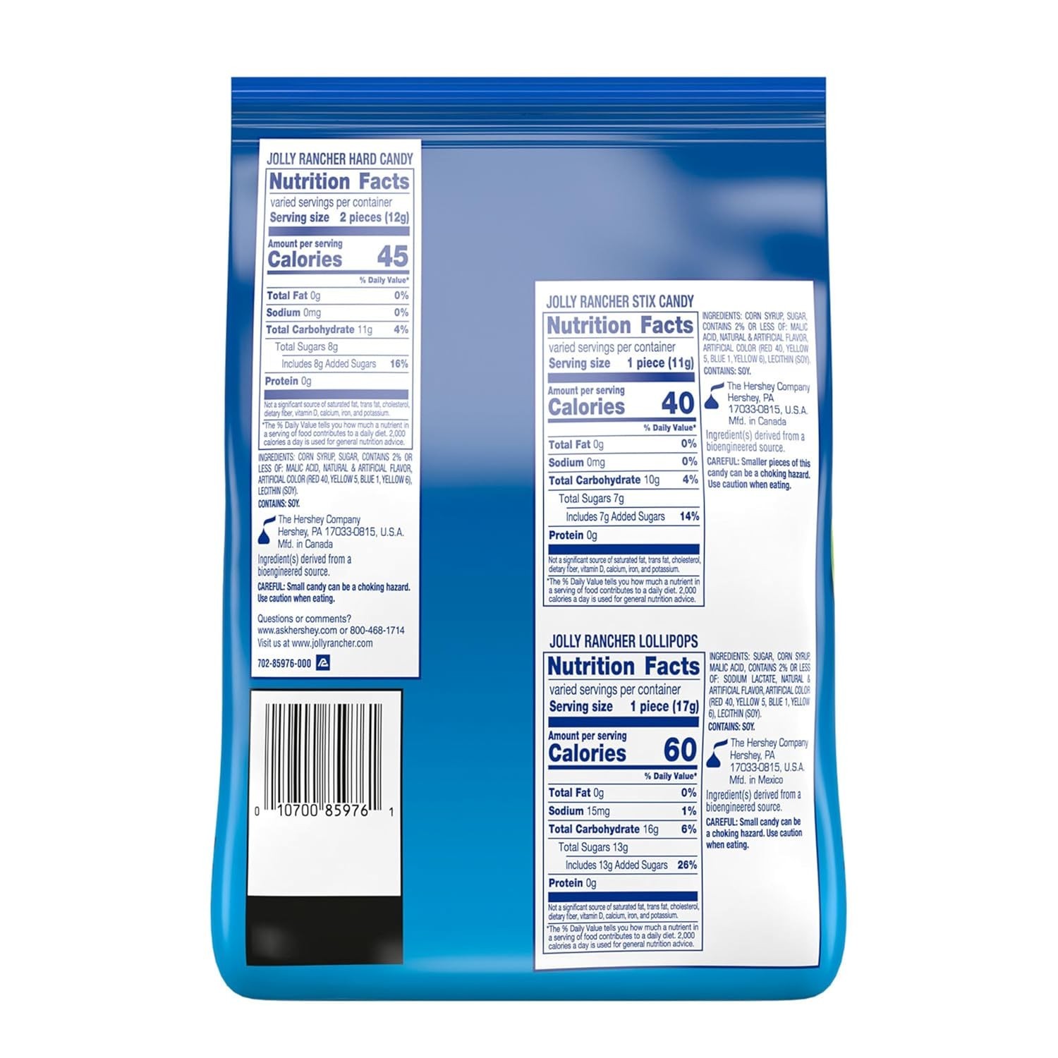 Assorted Fruit Flavored Candy Bulk Bag, 42.01 oz