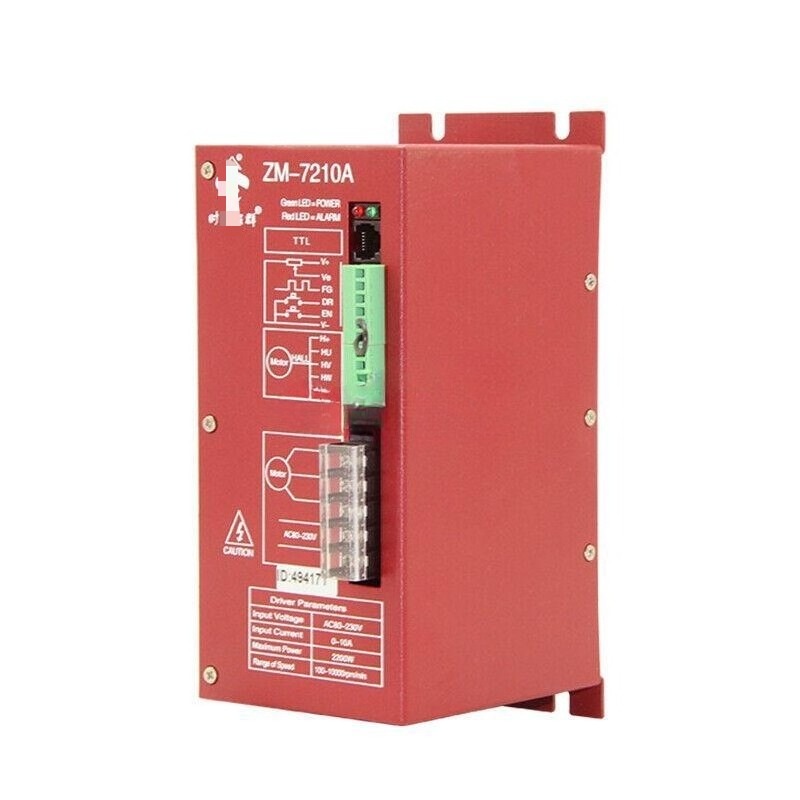 ZM-7210A DC Brushless Motor Driver Controller AC80V-220V 10A 2000W 10000rpm/min