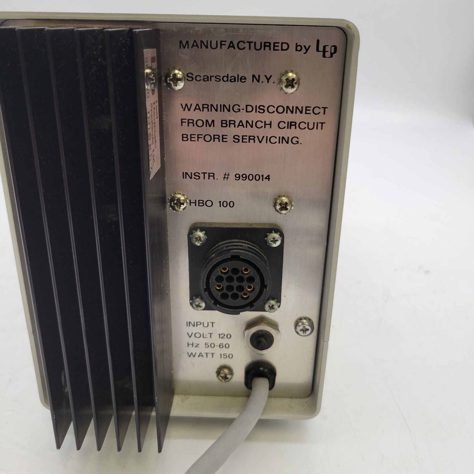Ludl LEP Microscope Fluorescence Mercury 100W Power Supply for Olympus