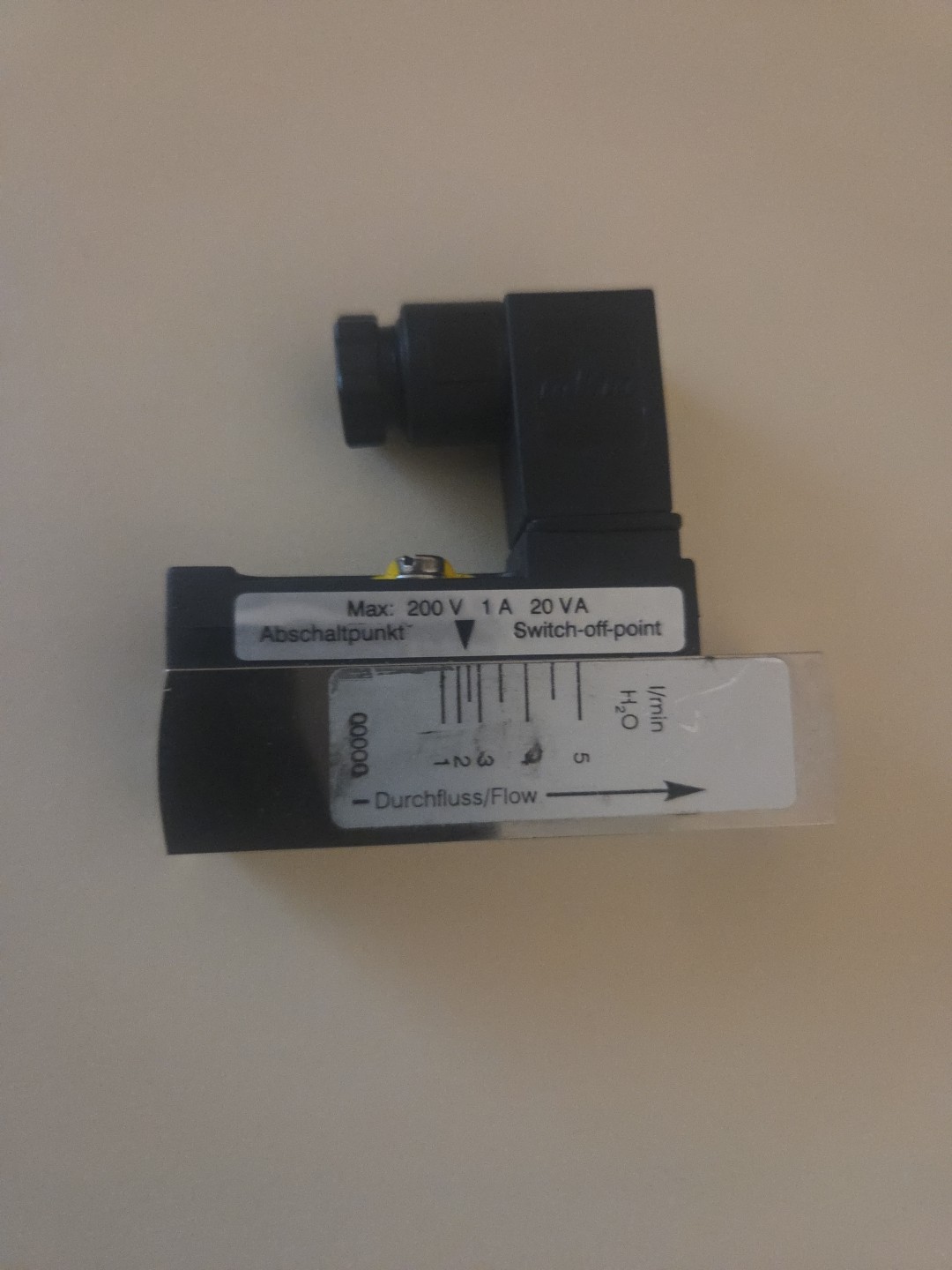 Honsberg - RVM-008GM300 Flow switch