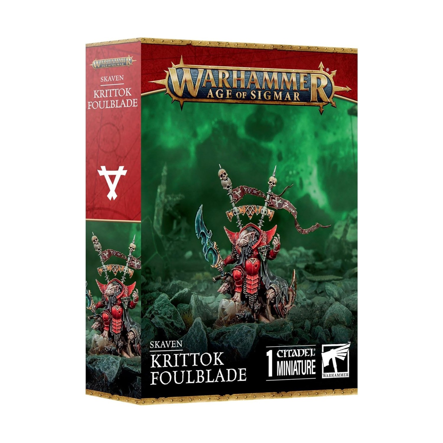 GW Age of Sigmar Skaven Krittok Foulblade SW (New)
