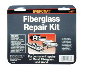 Fiberglass Repair Kit, 1/2 Pint FIB-637