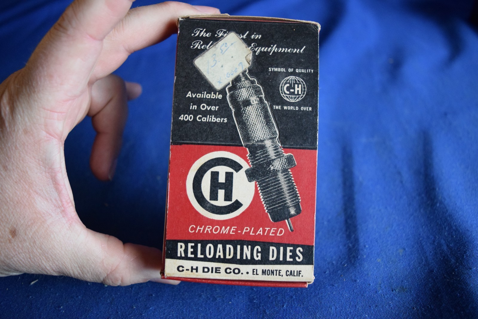 Vintage C&H 264 Winchester Magnum Reloading Dies new old stock in mint box