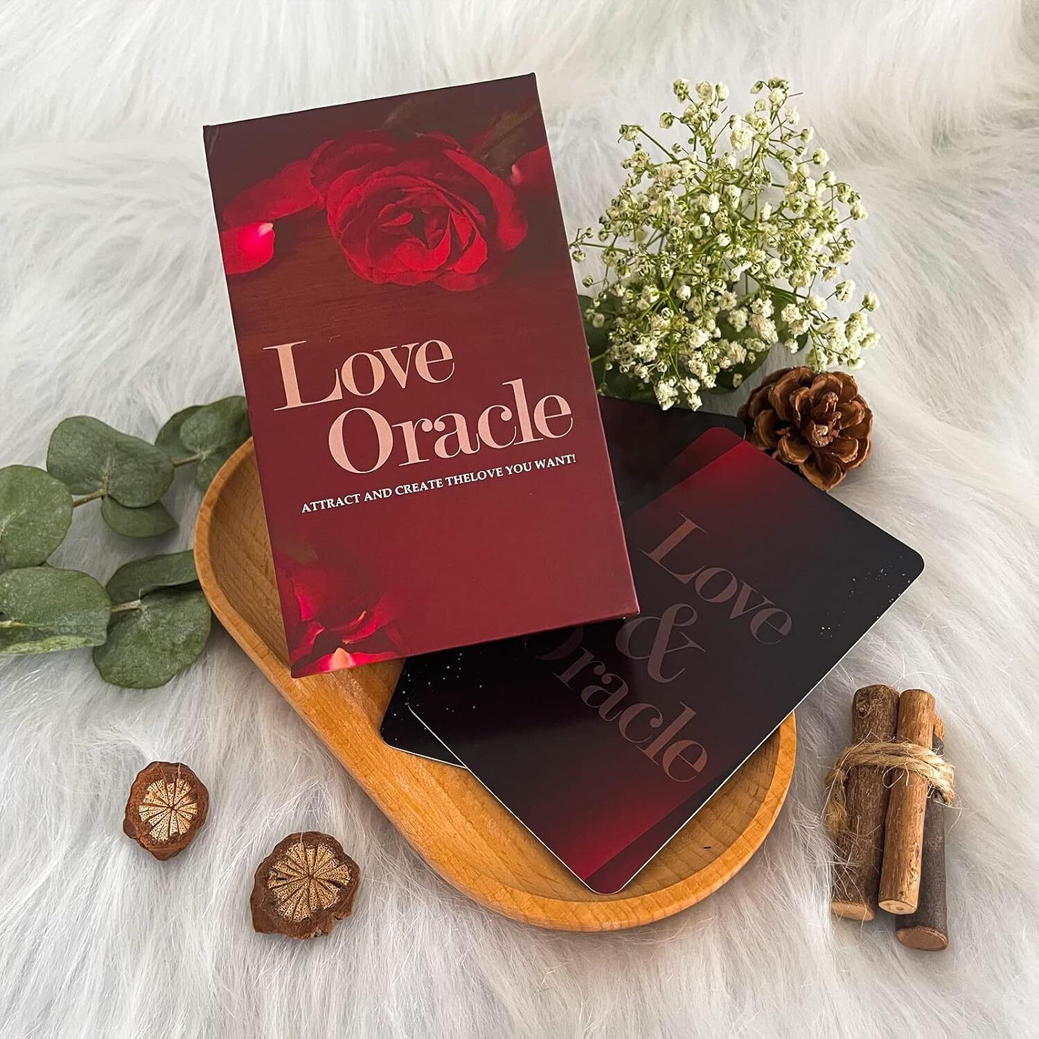 Love Oracle Cards,56 Cards Deck,Twin Flame Deck,Tarot...