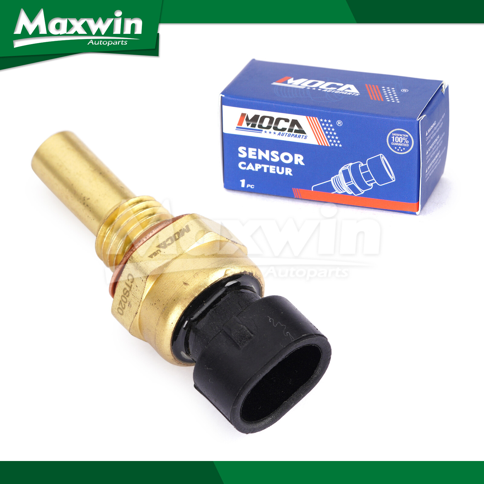 Coolant Temperature Sensor Fit Buick Cadillac Chevrolet GMC Terrain Pontiac