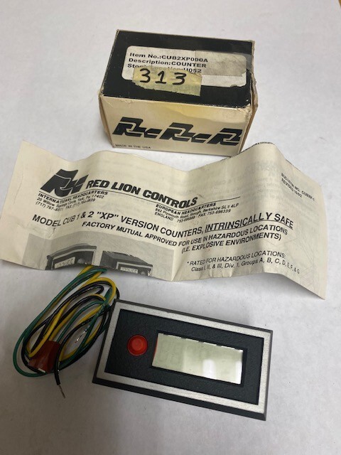 PRICE REDUCED---RED LION CUB2XP000A COUNTER -Brand New-