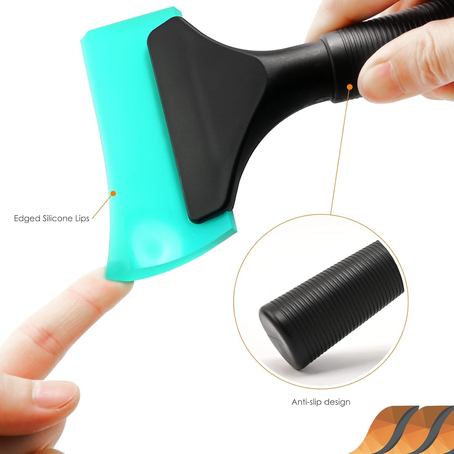 Small Squeegee 5 inch Rubber Window Tint Windshield Scraper for Car,Glass, Mi...