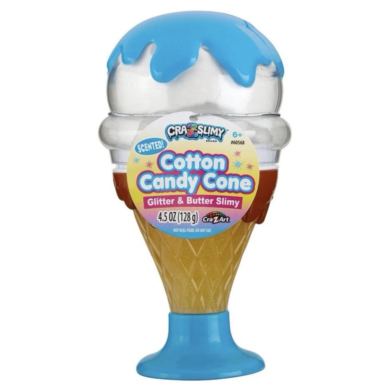 CRA-Z-SLIMY Cotton Candy Scented Ice Cream Cone Glitter & Butter Slimy Cra-Z-Art