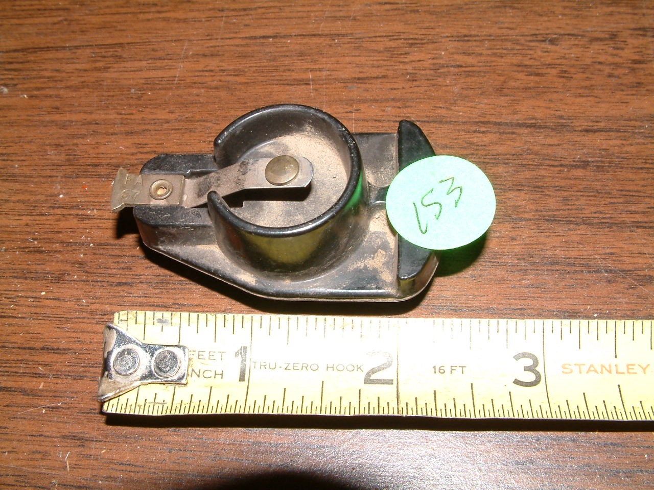 Distributor ROTOR for 7/16" shaft, stamped FA67