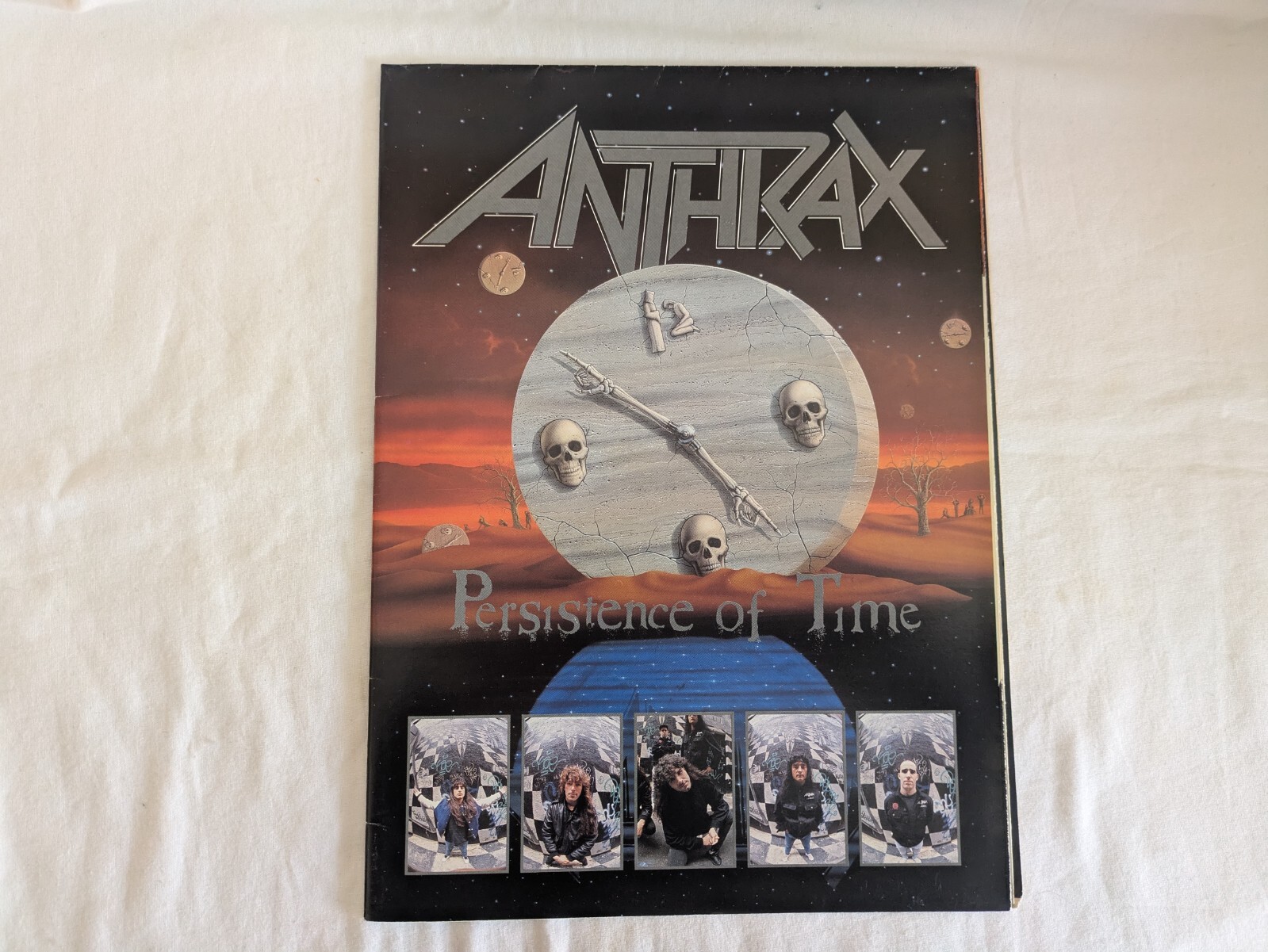 ANTHRAX Persistence of Time Concert Programe