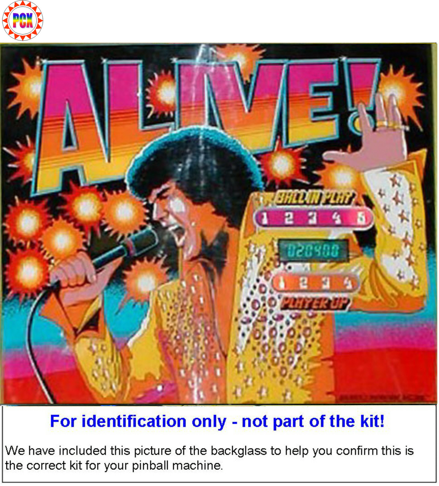 1978 Brunswick Alive Pinball Machine Tune-up Kit - Includes Rubber Ring Kit