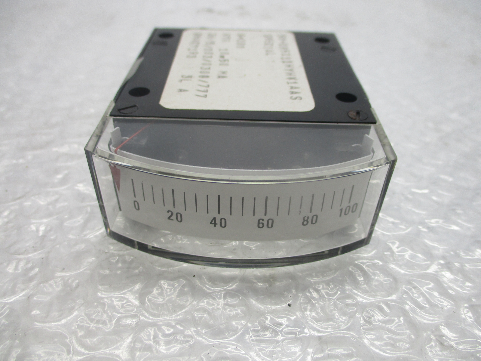 GENERAL ELECTRIC 50-185111HYHY1AAS METER 0-100 (AS PICTURED) NSNP