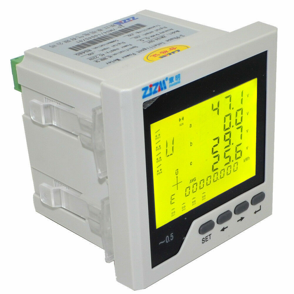 New Intelligent Digital Display Three-phase Multi-function Network Power Meter