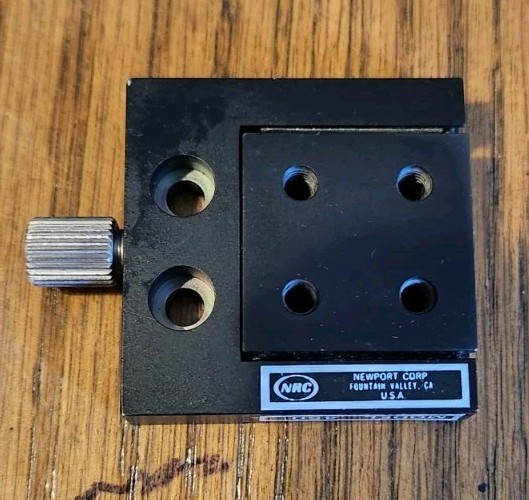 NRC 450 Linear Stage, Ball Bearing, 0.25 in. Travel Newport Research Corporation