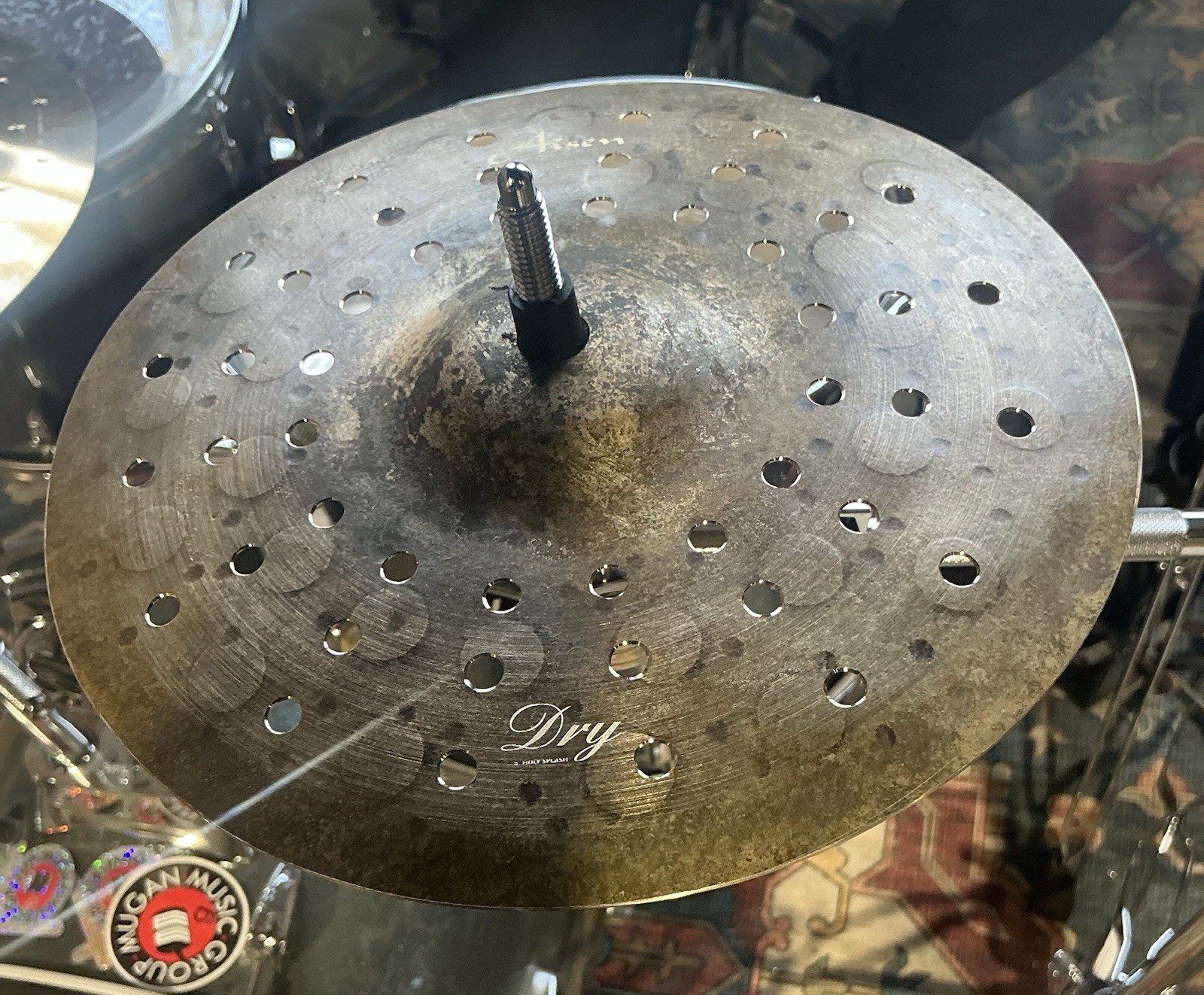 Aisen 8" Holy Dry Splash Cymbal