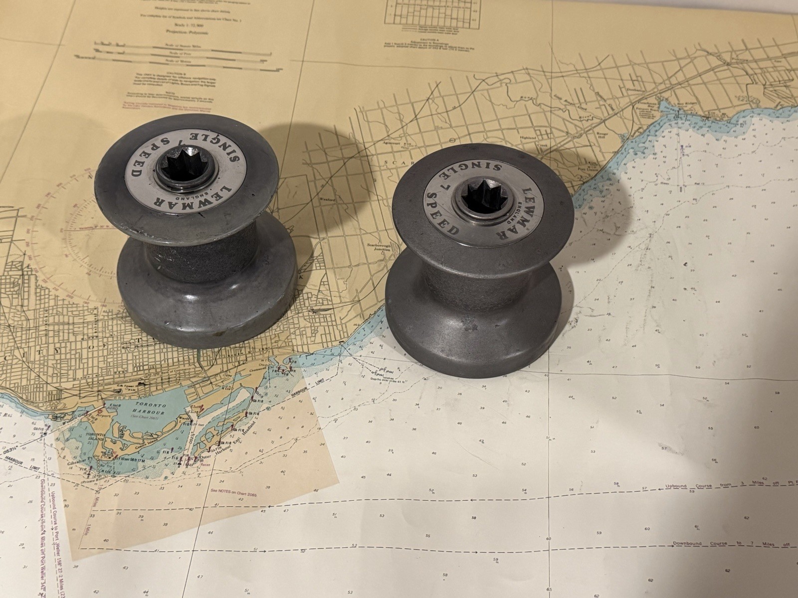 Lewmar 7 Single Speed Alloy Winches