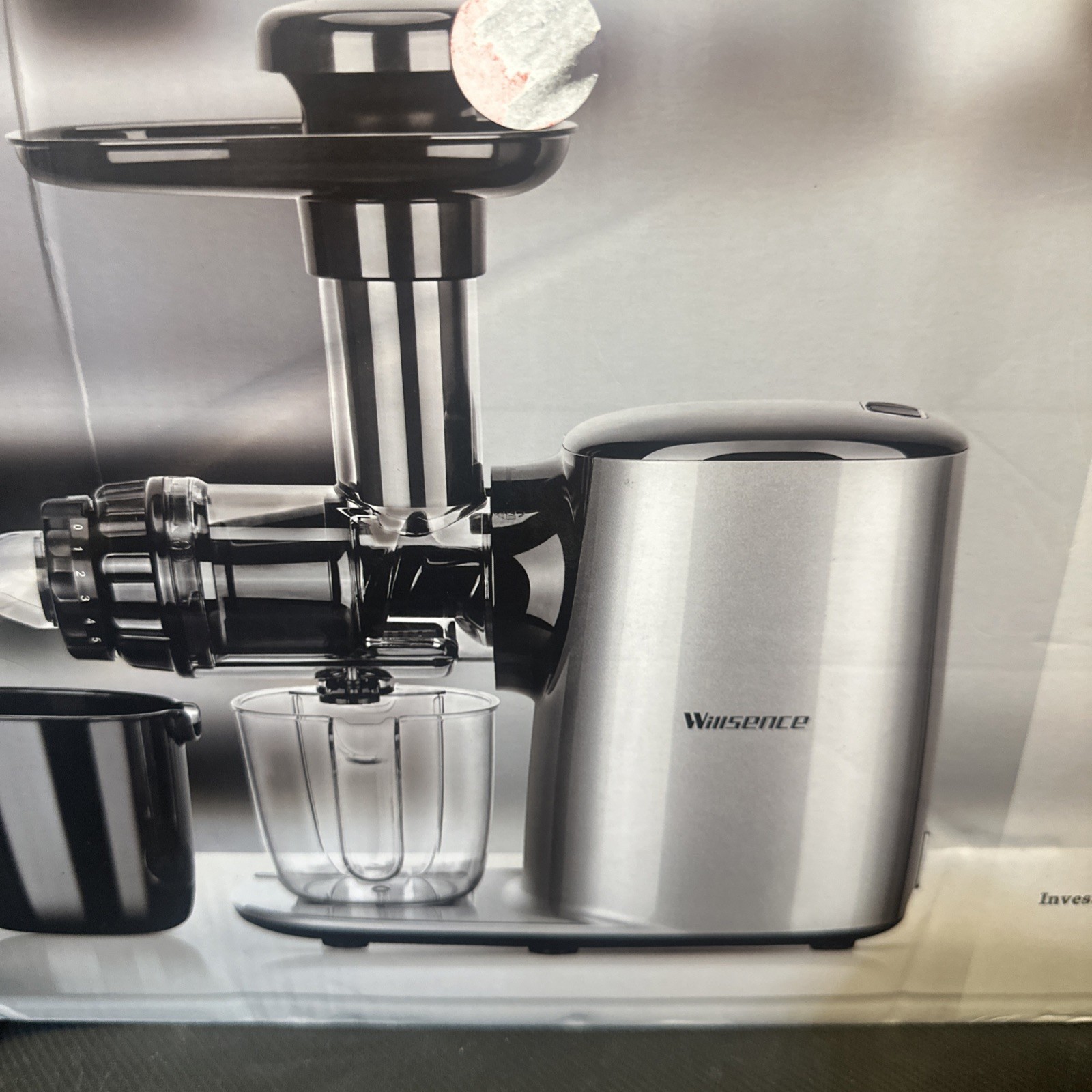 Willsence Slow Masticating Juicer Extractor with 5 Mode Adjustment