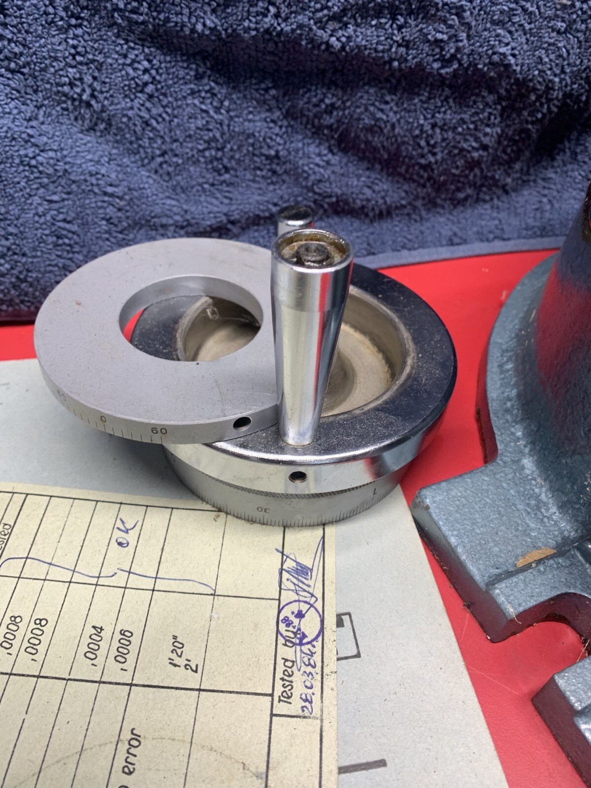 12" TOOLMEX Precision Horizontal Rotary Table (NEW) Made in Poland