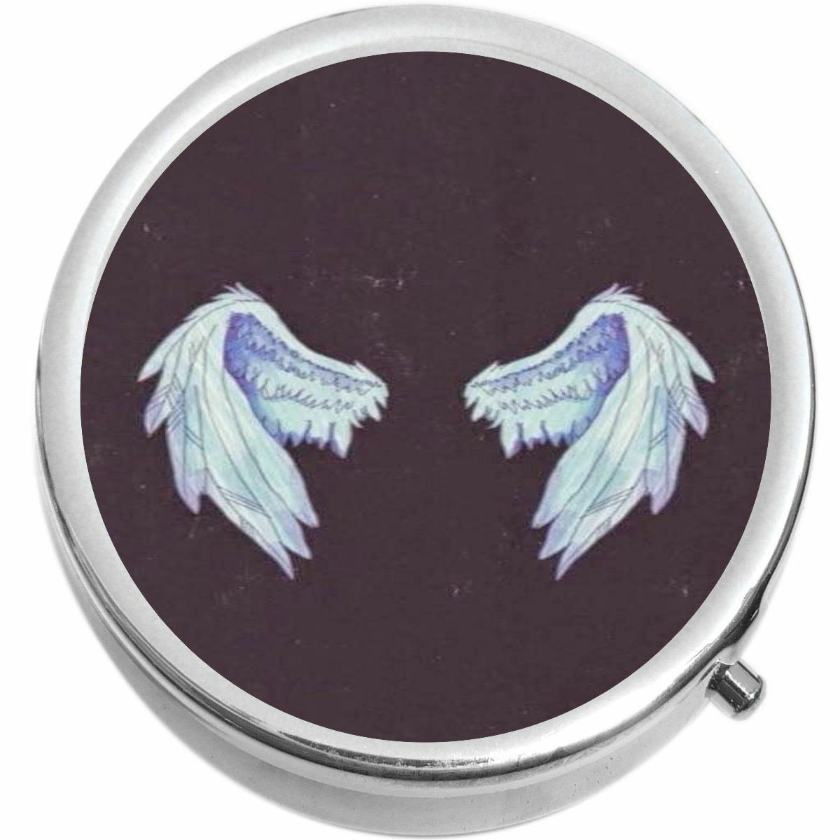Feathered Wings Medicine Vitamin Compact Pill Box