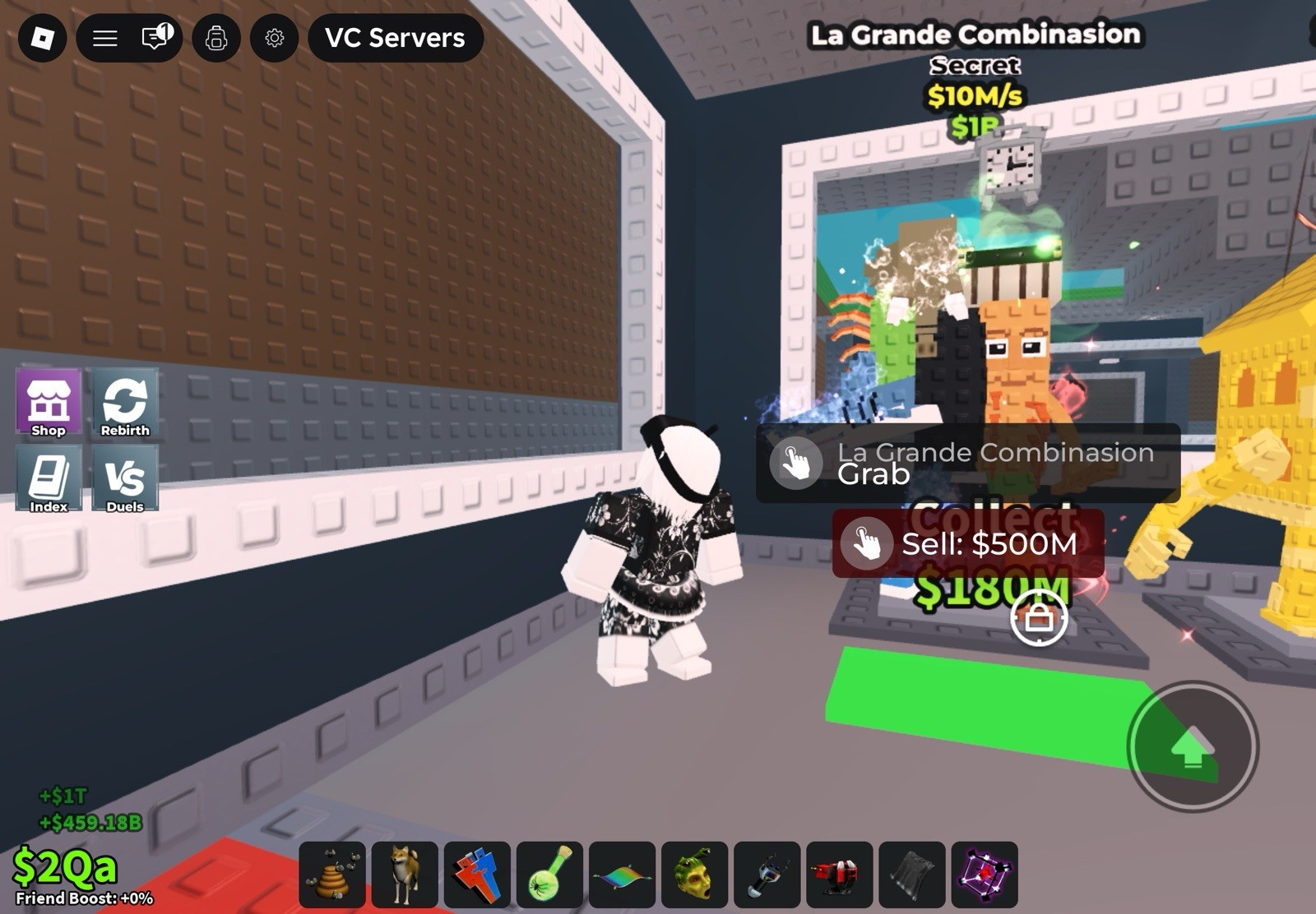 Roblox Secret Game Asset La Grande Combinasion $10M/s $1B Item