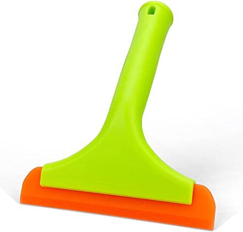 Super Flexible Silicone Squeegee, Auto Water Blade, Water Wiper, Shower Green