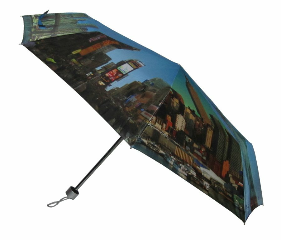 NY Sign Folding Umbrella, Compact umbrella, mini umbrella