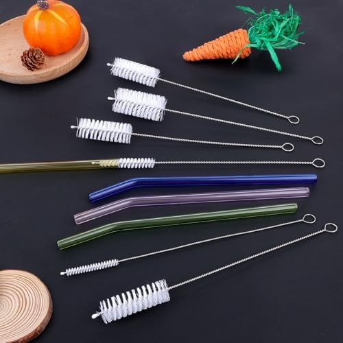 15 Pack Straw Cleaner Brush Set, 12 inch Extra Long, 5 Different Diameters