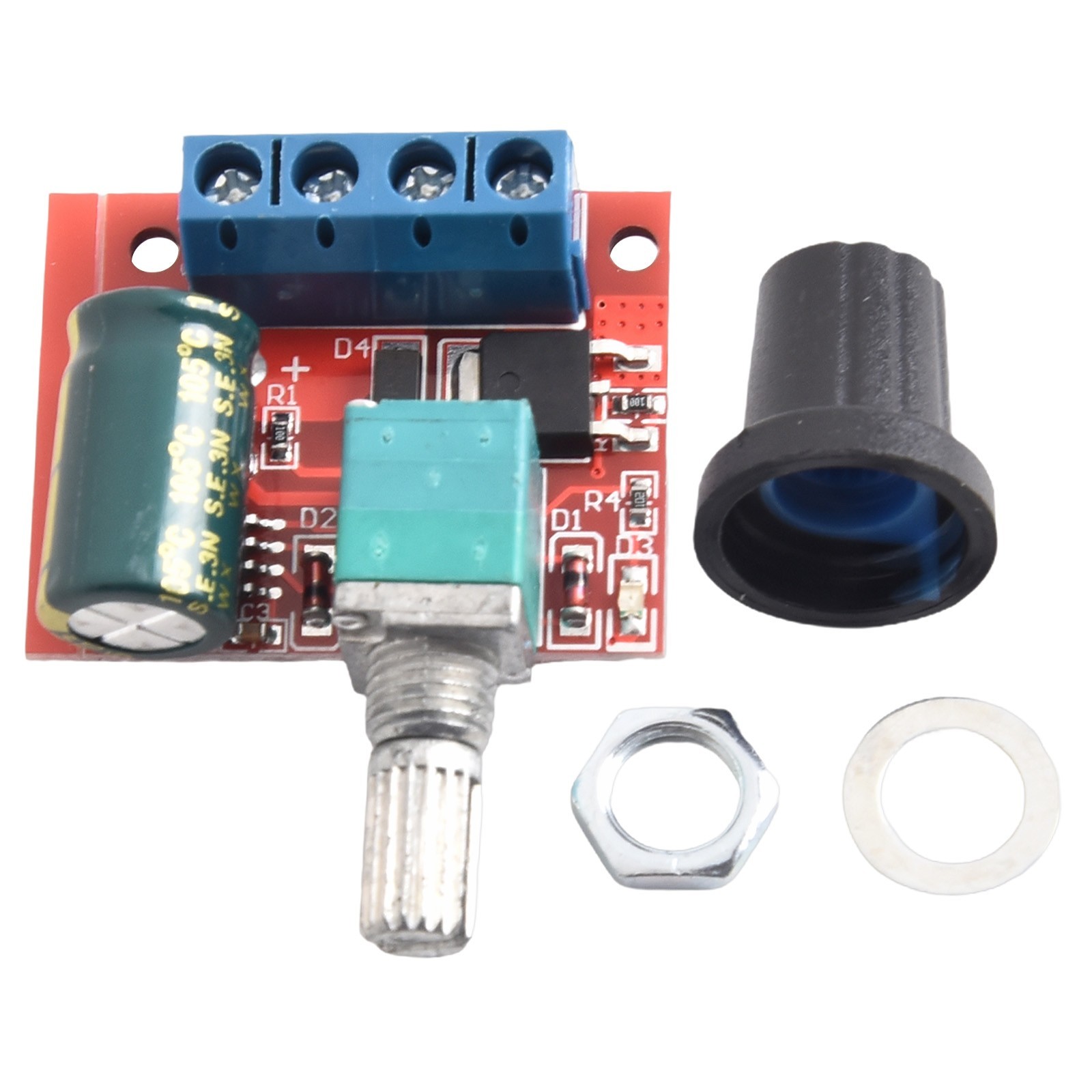 Advanced Control Switch for DC Motor Compact Design Adjustable Output