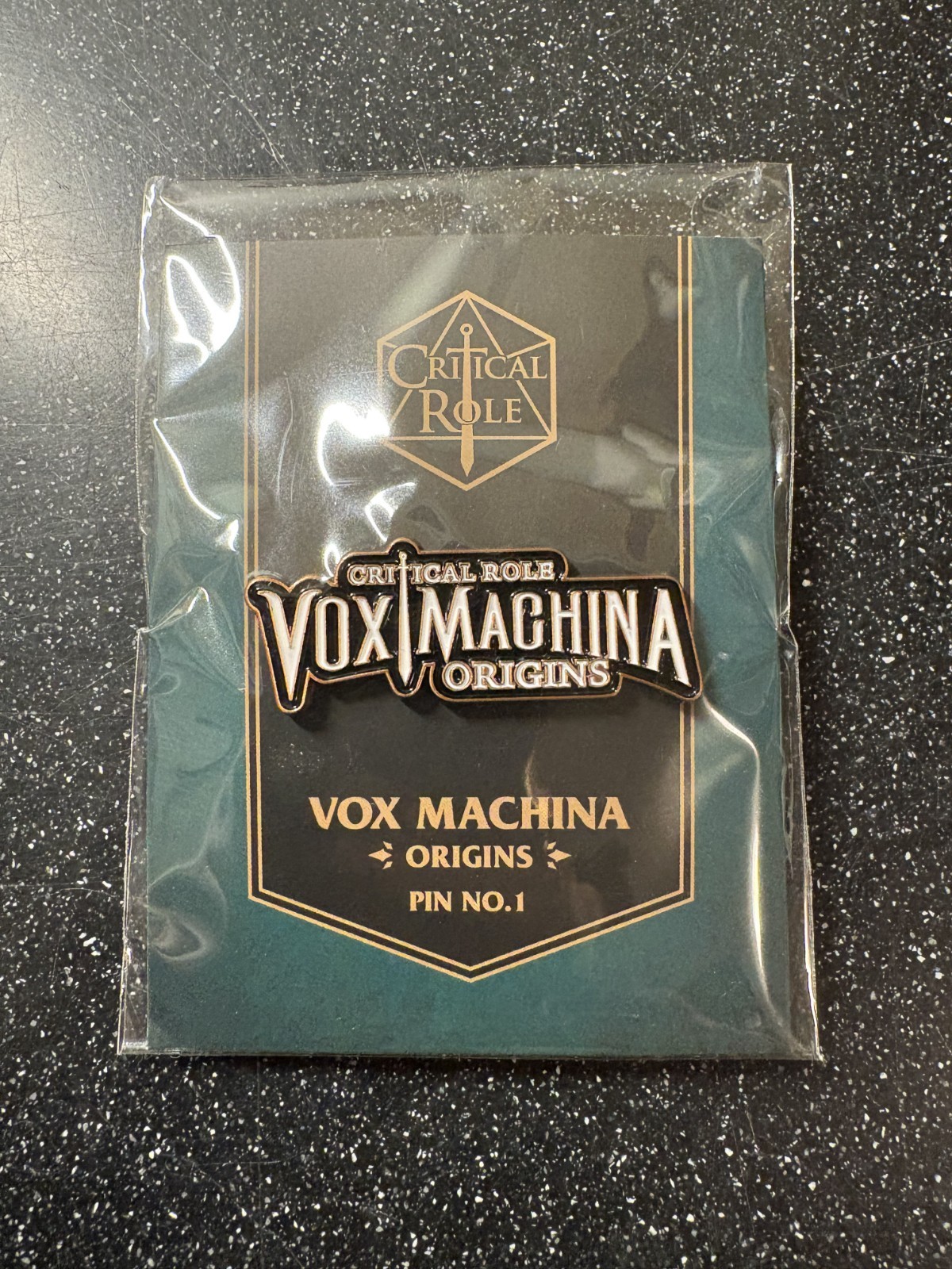 Critical Role Vox Machina Origins Darkhorse Pin NWT